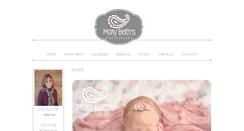 Desktop Screenshot of marybethsphotography.com